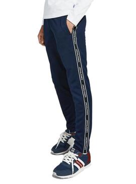 Pantalone di Tuta sportiva Jack And Jones Will Blu Bambino