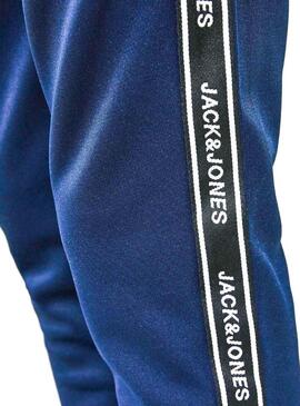 Pantalone di Tuta sportiva Jack And Jones Will Blu Bambino