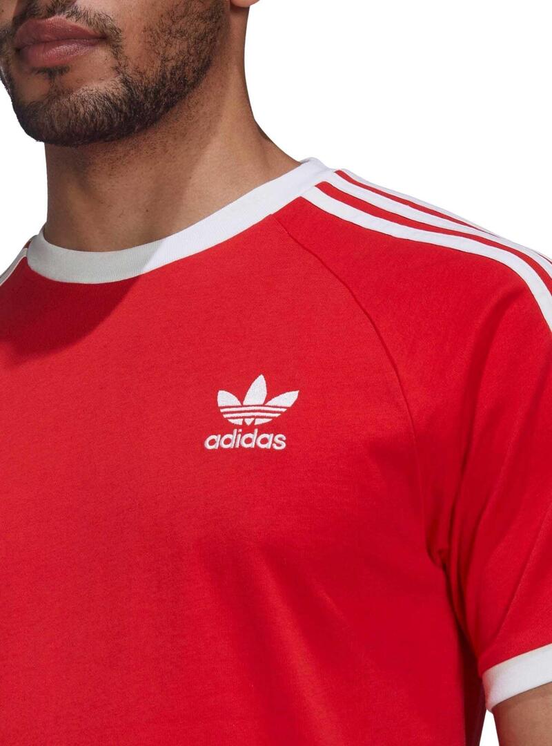 Maglietta adidas uomo rossa best sale