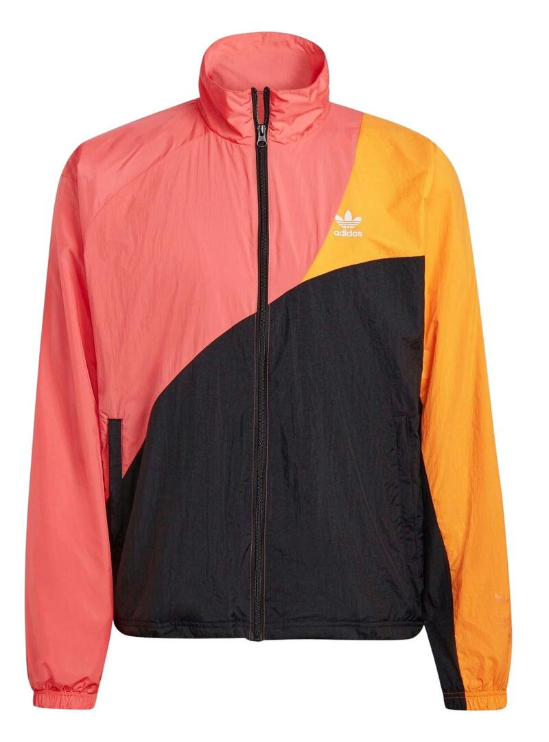 Giacca on sale adidas arancione