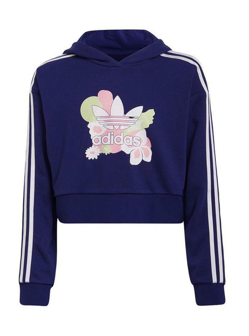 Felpa bambina adidas online