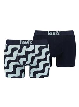 Pack 2 Mutande Levis Seventies Wave Geometric