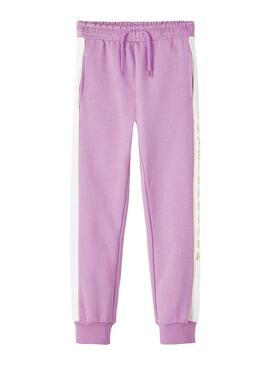 Pantaloni Name It Liva Rosa per Bambina