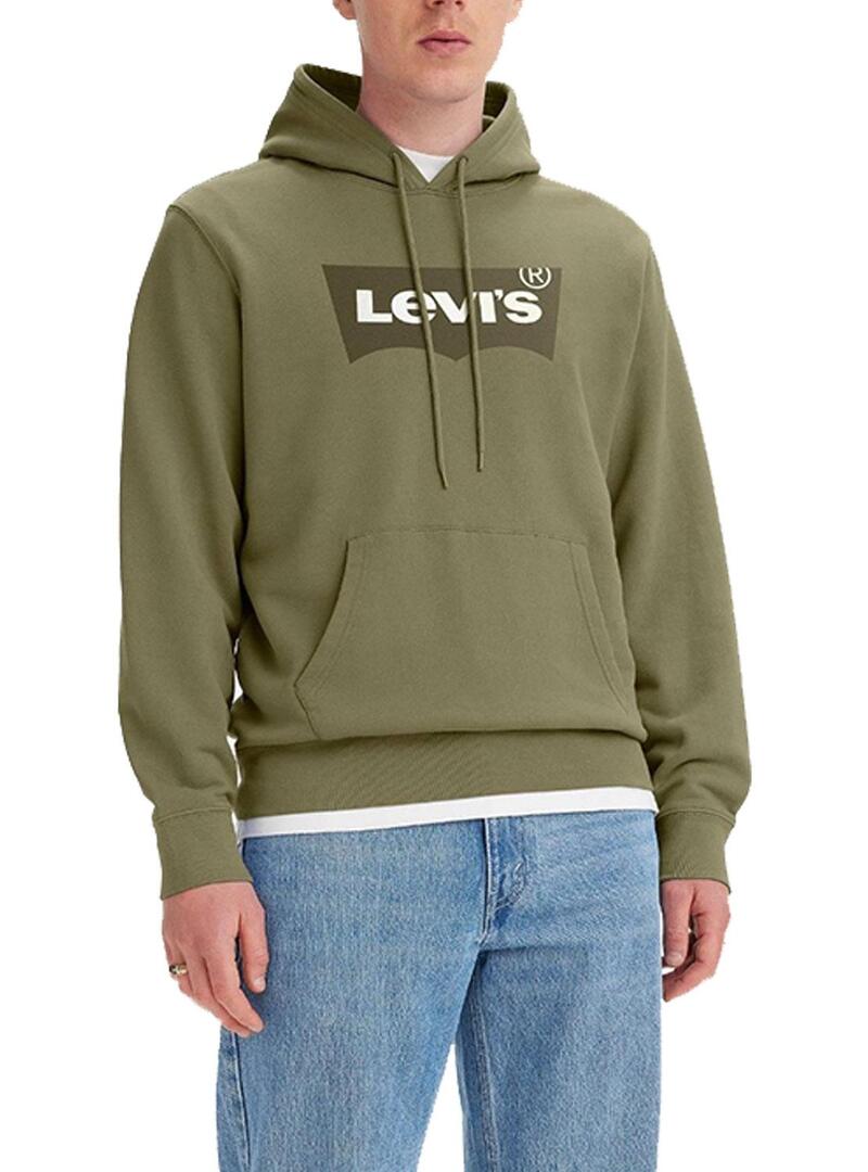 Felpa levi's sales grigia