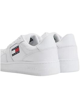 Sneakers Tommy Jeans Retro Bascket Bianco Donna