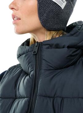 Gilet Ecoalf Marangu Nero per Donna