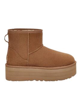 Stivales UGG Classic Mini Platform Castagna Donna