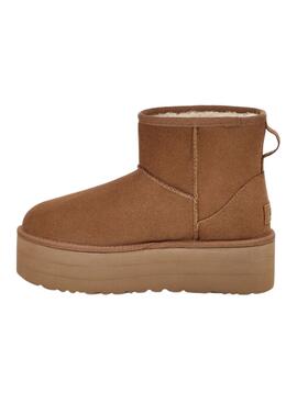 Stivales UGG Classic Mini Platform Castagna Donna