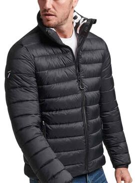 Giacca Superdry Code Acolchada Uomo Nero