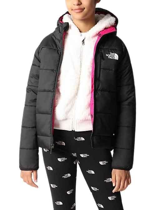 Giacca The North Face Reversibile per Bambina Nero