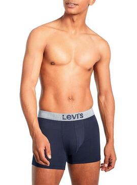 Pack 3 Mutande Levis Confezione regalo Blu Navy Uomo