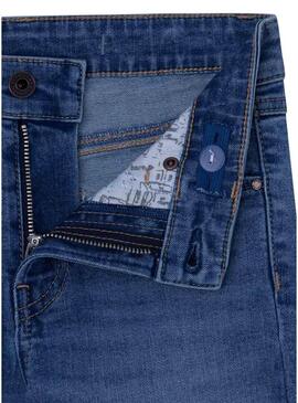 Pantaloni Pepe Jeans Willa Jr Blu Bambina