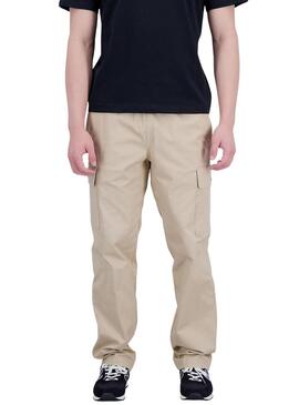 Pantaloni New Balance Athletics Cargo Beige Uomo