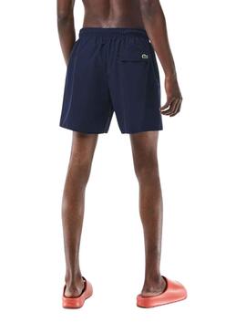 Costume da bagno Lacoste MH5633 Blu Navy per Uomo