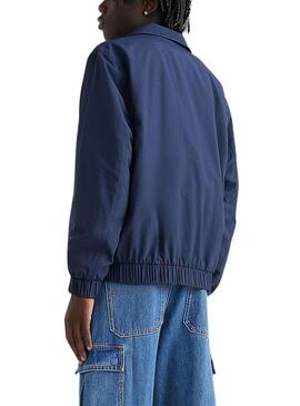 Giacca Tommy Jeans Essential Blu Navy per Uomo