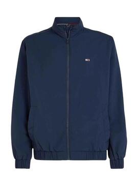 Giacca Tommy Jeans Essential Blu Navy per Uomo