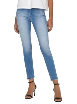 Pantaloni Jeans Only Blush Blu Claro per Donna