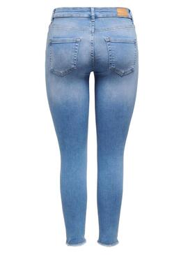 Pantaloni Jeans Only Blush Blu Claro per Donna