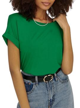 T-Shirt Only Moster Verde per Donna