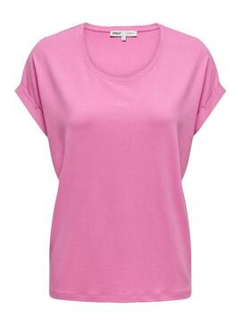 T-Shirt Only Moster Rosa per Donna