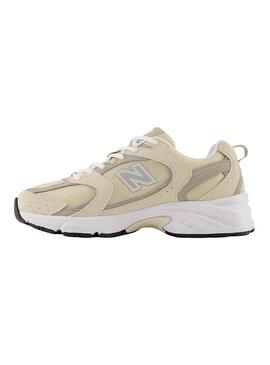 Sneakers New Balance 530 Beige per Donna