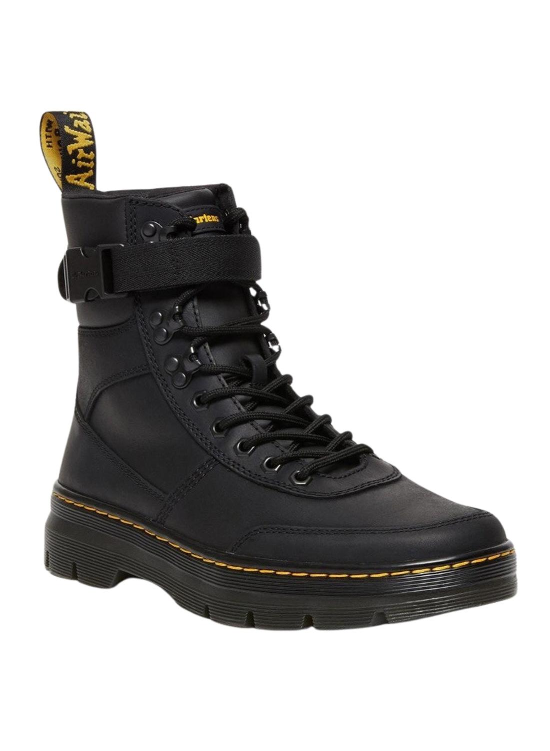 Stivales Dr Martens Combs Tech Pelle Nero per Uomo