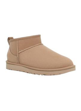 Stivales UGG Classic Ultra Mini Sand Beige per Donna