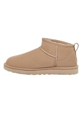 Stivales UGG Classic Ultra Mini Sand Beige per Donna