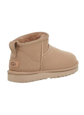 Stivales UGG Classic Ultra Mini Sand Beige per Donna