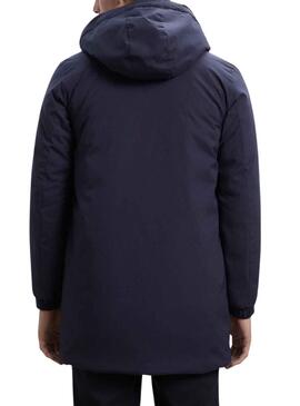 Giacca Ecoalf Pasu Blu Navy per Uomo