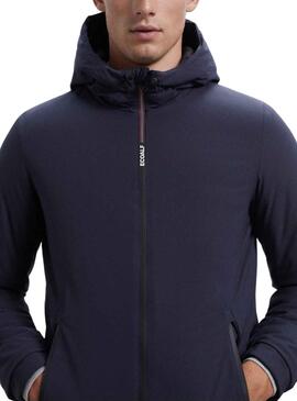 Giacca Ecoalf Pasu Blu Navy per Uomo