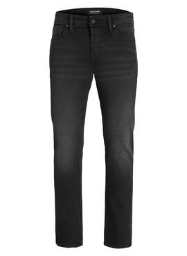 Pantaloni Jeans Jack & Jones Mike Nero Uomo