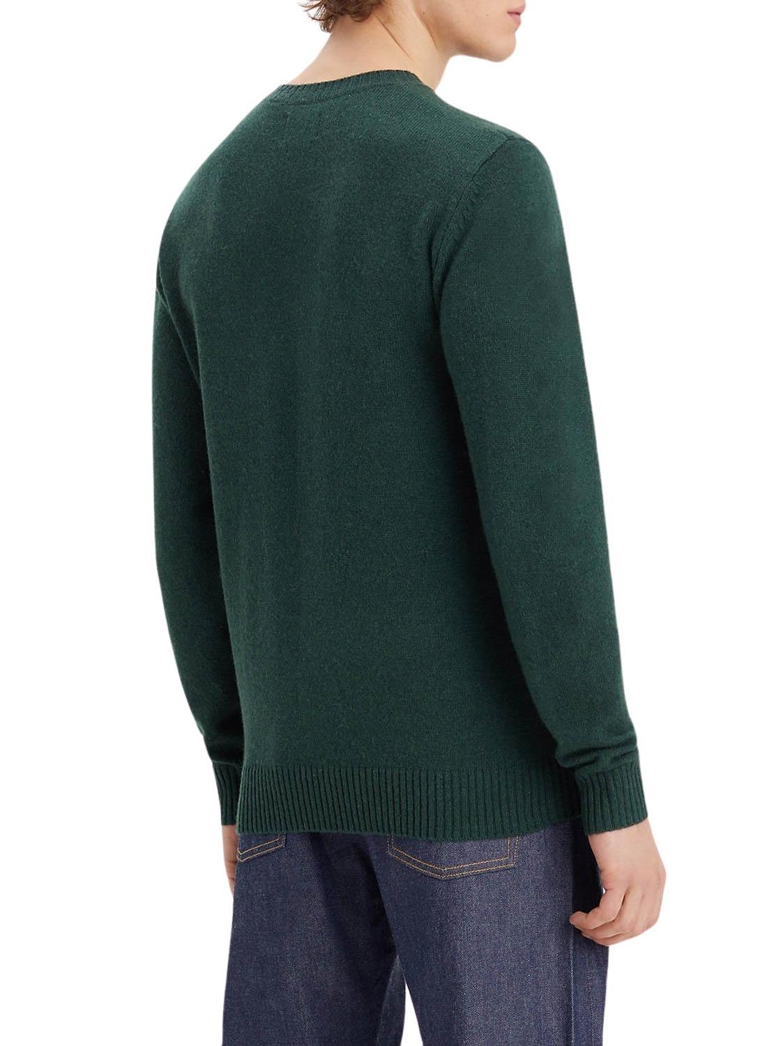 Pullover Levis Original Verde per Uomo
