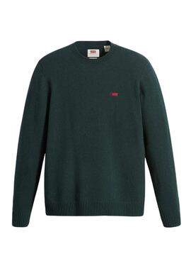 Pullover Levis Original Verde per Uomo