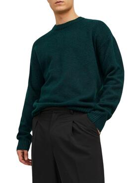 Pullover Jack & Jones Rollie Verde per Uomo