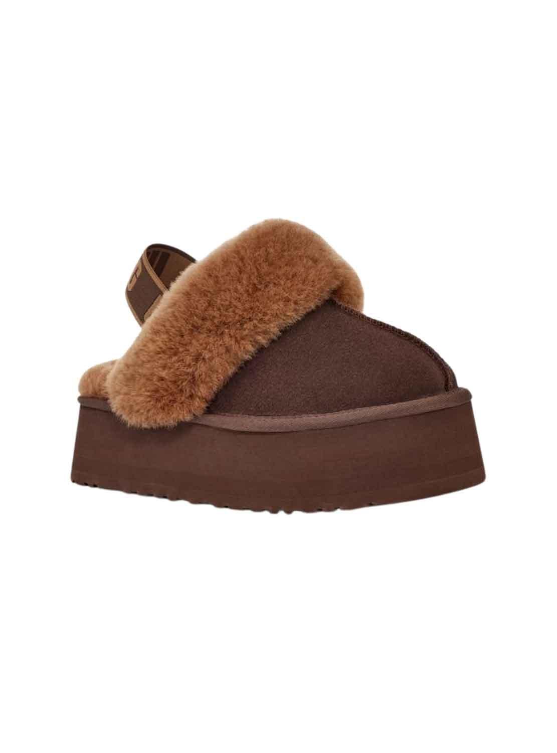 Zuecos UGG Funkette Marrone per Donna