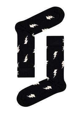 Calzini Happy Socks Flash Neros per Uomo