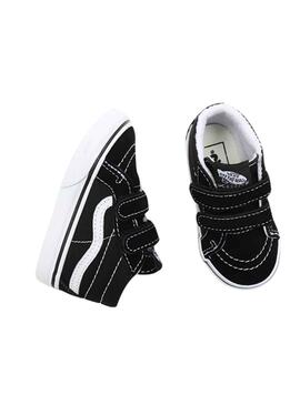 Sneakers Vans Sk8 Mid Reissue Neros per Baby