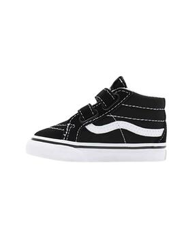 Sneakers Vans Sk8 Mid Reissue Neros per Baby