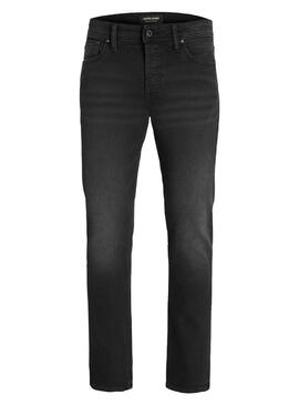 Pantaloni Jeans Jack & Jones Mike Nero Uomo