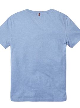 T-Shirt Tommy Hilfiger CN KNIT Blu