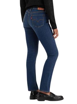 Pantaloni Jeans Levi's 312 Shaping Slim Blu 