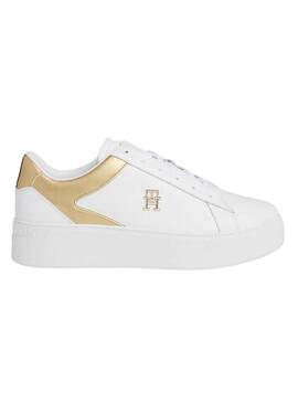 Sandali Tommy Hilfiger Platform Bianchi per Donna