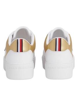 Sandali Tommy Hilfiger Platform Bianchi per Donna