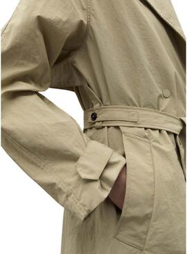 Trenchcoat Ecoalf Errigal marrone per donna