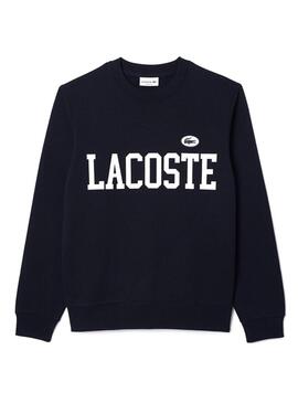 Felpa Lacoste Icons Blu Navy per Uomo