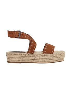 Sandali Pepe jeans Tracy Antique Marrone per Donna