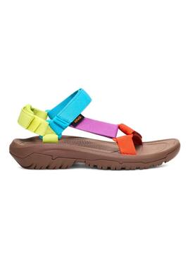 Sandali Teva Huracán XLT2 Multicolore Blu per Donna