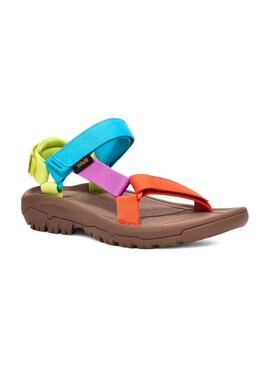 Sandali Teva Huracán XLT2 Multicolore Blu per Donna