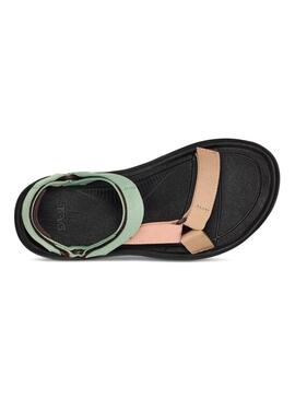 Sandali Teva Huracán XLT2 Verde E Beige Per Donna